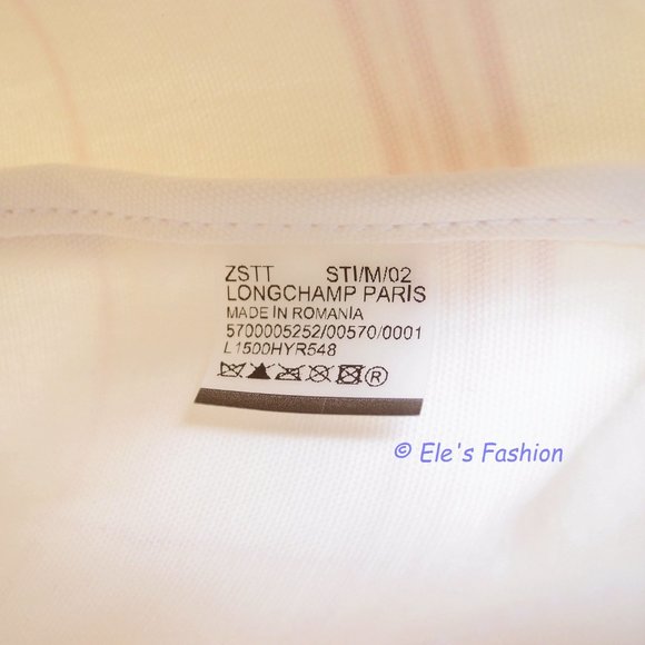 ❤️ NWT LONGCHAMP Le Pliage XS Canvas Crossbody Satchel Bag Torchon RED AUTHENTIC - Picture 16 of 16